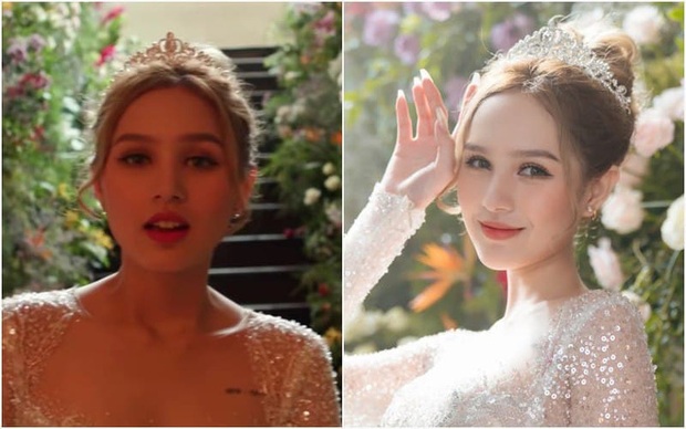 Xoài Non giật spotlight trong hình cap vội ở hậu trường MV cưới, so với ảnh đã photoshop mới thấy nể - Ảnh 3.
