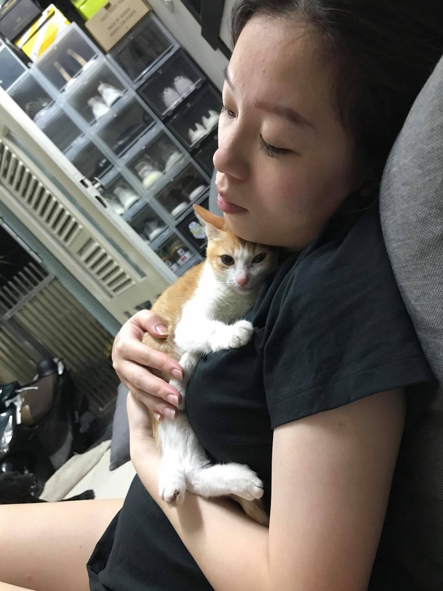 Gặp chủ nhân diễn viên mèo trong clip hướng dẫn tắm cực hot MXH: Lạc Lạc được nhặt ngoài đường về, tưởng không cứu nổi - Ảnh 5.