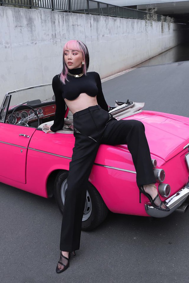 Áo vành đai khoe trọn cơ bụng của Tóc Tiên: bạn thấy chất hay hở hang như không mặc? - Ảnh 5.