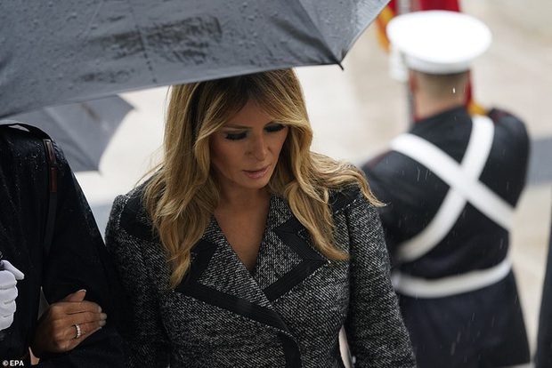 Ivanka Trump and the First Lady of the United States appeared publicly with Donald Trump after receiving the results of the election