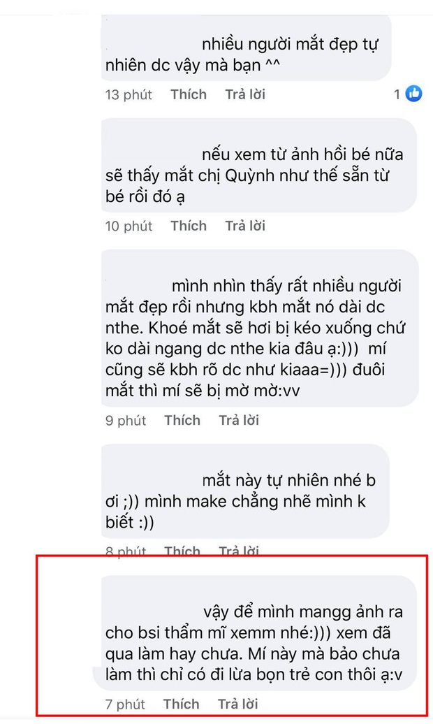 Bị netizen khăng khăng nói đã cắt mí, mẫu ảnh đình đám Hà Nội trao thưởng luôn 5 triệu cho ai tìm ra bằng chứng dao kéo - Ảnh 4.