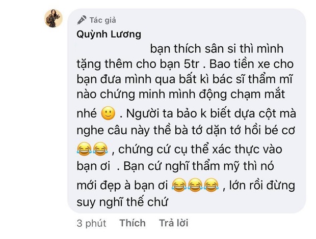 Bị netizen khăng khăng nói đã cắt mí, mẫu ảnh đình đám Hà Nội trao thưởng luôn 5 triệu cho ai tìm ra bằng chứng dao kéo - Ảnh 5.