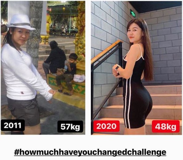 Hội bạn gái cầu thủ Việt Nam bắt trend khoe ảnh lột xác: Yến Xuân giảm 10 cân, sexy số 1 làng WAGs - Ảnh 1.