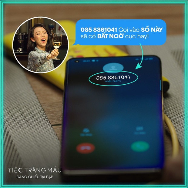 Fan Việt tò mò số điện thoại ở Tiệc Trăng Máu bèn gọi cháy máy liền nhận cái kết hú hồn - Ảnh 3. Fan Việt tò mò số điện thoại ở Tiệc Trăng Máu bèn gọi cháy máy liền nhận cái kết hú hồn - Ảnh 3.