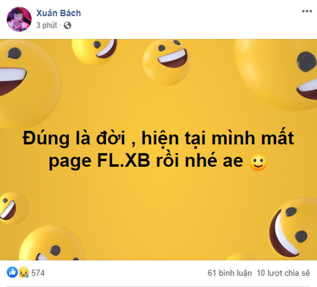 Hàng loạt fanpage của tuyển thủ Team Flash Liên Quân bất ngờ bốc hơi - Ảnh 1.