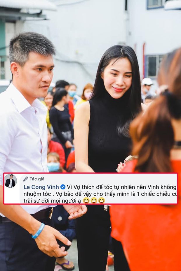 Yêu vợ như Công Vinh: Sáng nhắn tin mắng Thủy Tiên nhưng tối thừa nhận không muốn nhuộm tóc vì nàng thích chiếc chiếu cũ - Ảnh 1.