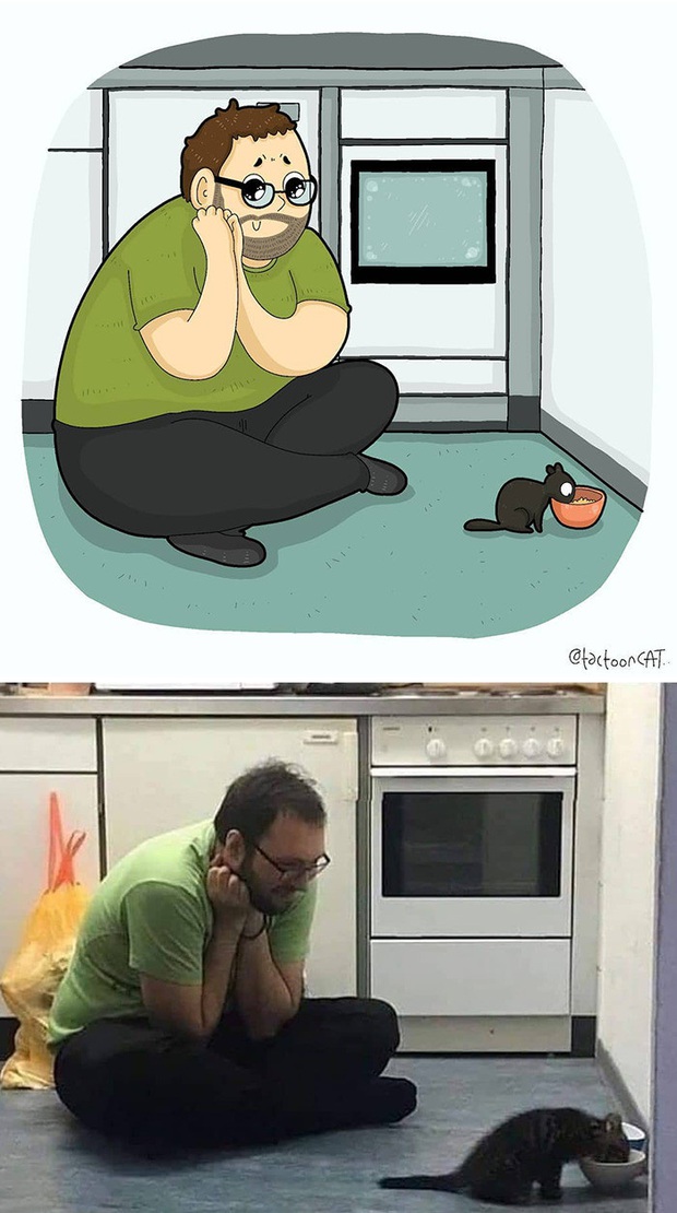 Khi các hoàng thượng được họa lại theo phong cách hoạt hình siêu cute, đốn tim từ ảnh đầu luôn - Ảnh 15.