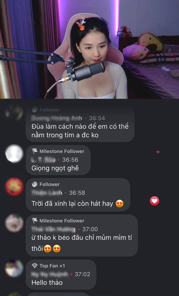 Thảo Nari khoe vòng một gợi cảm, căng tràn trên sóng livestream, cộng đồng háo hức bình phẩm - Ảnh 3.