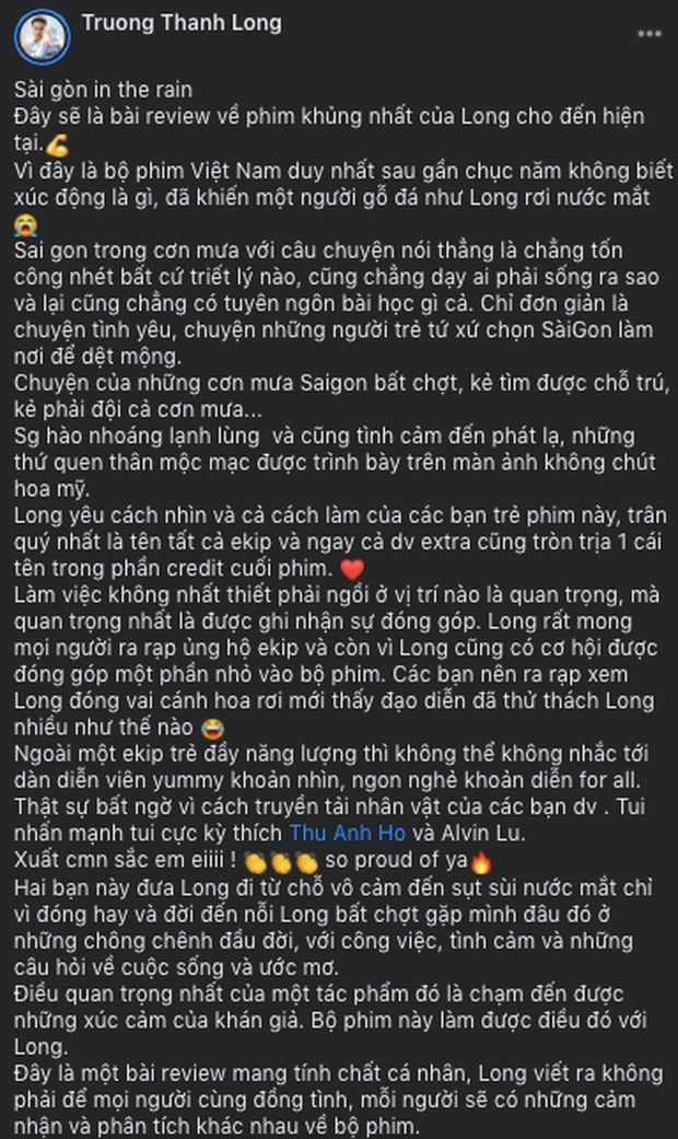 Khán giả Việt xem Sài Gòn Trong Cơn Mưa hầu hết đều ưng cảnh nóng, nhưng diễn xuất dàn sao phụ gây tranh cãi - Ảnh 6.