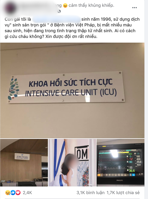 Hà Nội: Sản phụ 24 tuổi tử vong sau sinh tại Bệnh viện Việt - Pháp - Ảnh 1.