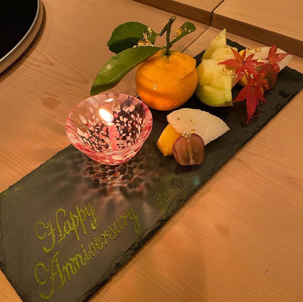 Ông xã đại gia kỷ niệm 8 năm kết hôn với Hà Tăng, tiết lộ thư tay do vợ viết và ảnh tình bể bình - Ảnh 4.