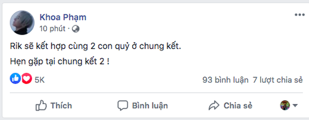 Binz kêu gọi vote khắp MXH, Suboi và Karik sốt sắng nhưng không bằng Rhymastic khoe nhắn tin bình chọn cho cả 8 thí sinh! - Ảnh 8.