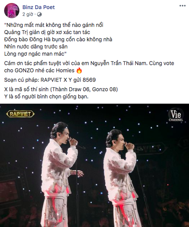 Binz kêu gọi vote khắp MXH, Suboi và Karik sốt sắng nhưng không bằng Rhymastic khoe nhắn tin bình chọn cho cả 8 thí sinh! - Ảnh 3.