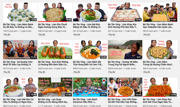 Kênh Bà Tân Vlog tuột dốc không phanh 1 tháng sau scandal của con trai, lượng view chỉ bằng 1/10 trước đây - Ảnh 2.