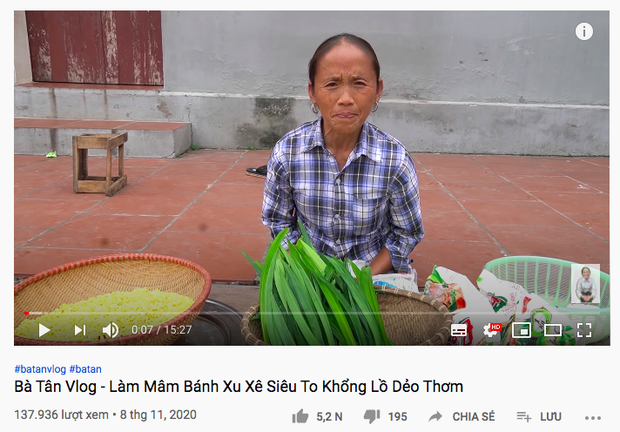 Kênh Bà Tân Vlog tuột dốc không phanh 1 tháng sau scandal của con trai, lượng view chỉ bằng 1/10 trước đây - Ảnh 5.