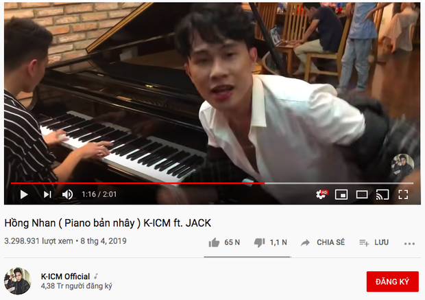Fan vừa đăng tải clip live Hồng Nhan của Jack đã bị dính gậy bản quyền từ công ty của K-ICM? - Ảnh 3. Fan vừa đăng tải clip live Hồng Nhan của Jack đã bị dính gậy bản quyền từ công ty của K-ICM? - Ảnh 3.