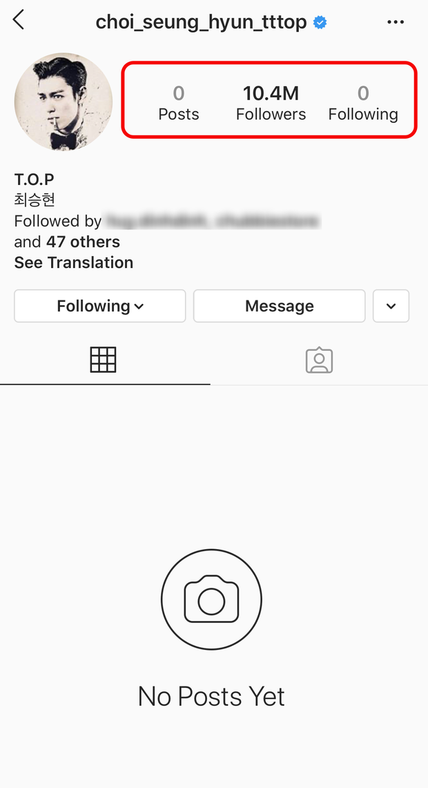T.O.P bất ngờ xoá sạch sẽ ảnh trên Instagram khiến dân tình hoang mang cực độ, chuyện gì đang xảy ra thế này? - Ảnh 1.