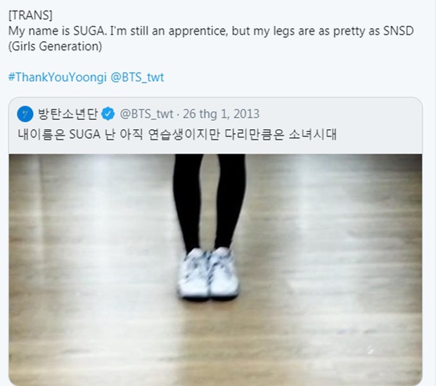 Bị idol nữ xa lánh, mỹ nam BTS tiết lộ lý do khiến ai cũng phải á ố: Mình là Suga và chân mình đẹp như chân của SNSD - Ảnh 4.