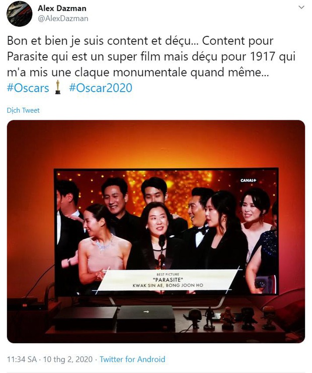 MXH bùng nổ với Oscar 2020: Parasite của chú Bong thắng quá xứng đáng, nhiều tên tuổi lớn bị tiễn ra chuồng gà - Ảnh 11.