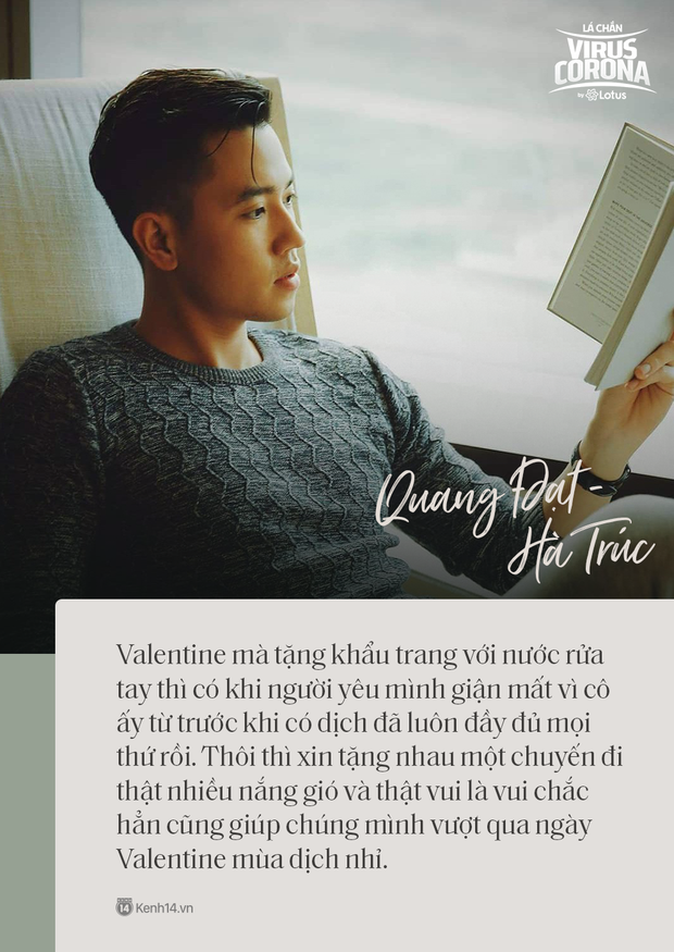 Valentine giữa mùa dịch Corona, các cặp đôi nổi tiếng sẽ chữa cháy kiểu gì để vẫn lãng mạn có thừa? - Ảnh 17. Valentine giữa mùa dịch Corona, các cặp đôi nổi tiếng sẽ chữa cháy kiểu gì để vẫn lãng mạn có thừa? - Ảnh 17.