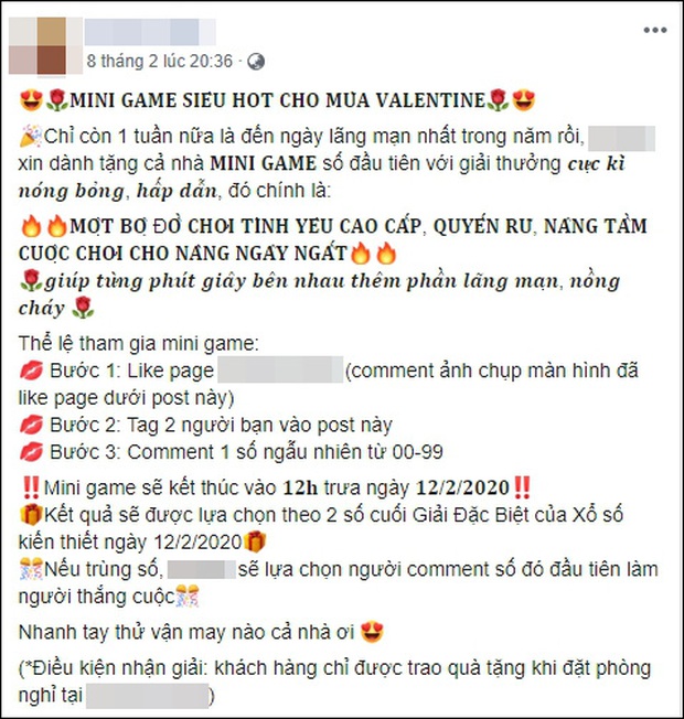 Khách sạn tình yêu kiểu 50 sắc thái gây xôn xao dịp Valentine, liên tục tung chiêu mời chào trên mạng xã hội - Ảnh 5.