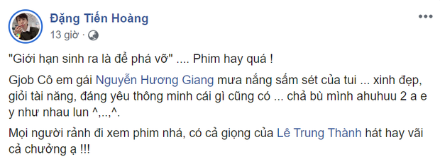 Hòa Minzy, ViruSs và loạt nghệ sĩ nức nở khen Hương Giang, review tích cực Sắc Đẹp Dối Trá; K-ICM chơi lớn rủ fan lập hội xem phim lần nữa - Ảnh 5.