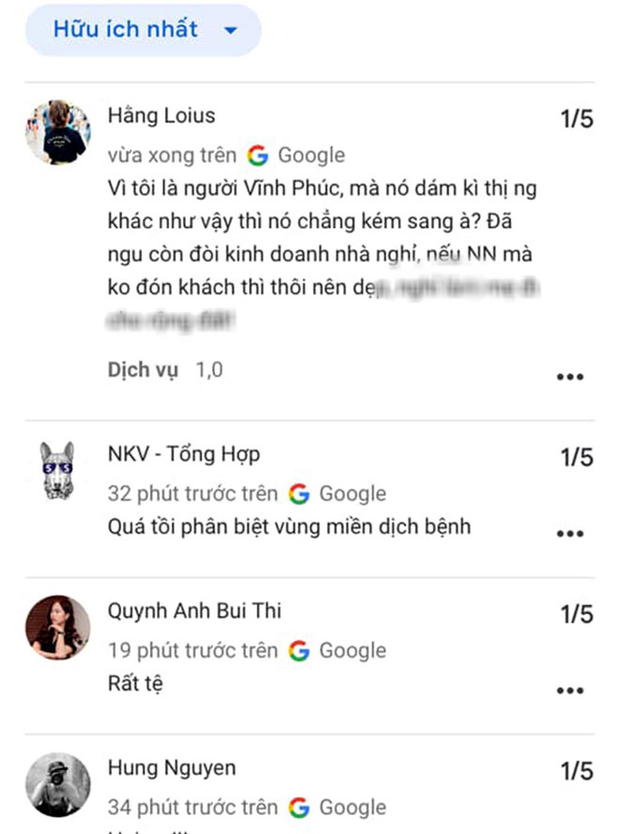 Phẫn nộ khách sạn treo biển “không chào đón du khách từ Vĩnh Phúc” giữa dịch Covid-19 - Ảnh 2. Phẫn nộ khách sạn treo biển “không chào đón du khách từ Vĩnh Phúc” giữa dịch Covid-19 - Ảnh 2.