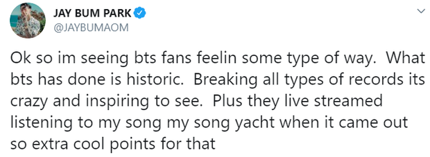 So sánh mình ngang với BTS và đạo diễn “Ký Sinh Trùng”, Jay Park bị netizen “ném đá” tơi bời vì tự cao tự đại - Ảnh 3. So sánh mình ngang với BTS và đạo diễn “Ký Sinh Trùng”, Jay Park bị netizen “ném đá” tơi bời vì tự cao tự đại - Ảnh 3.