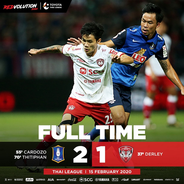 Văn Lâm lọt khoảnh khắc xuất sắc dù Muangthong thua trận mở màn Thai League 1 năm 2020 - Ảnh 2. Văn Lâm lọt khoảnh khắc xuất sắc dù Muangthong thua trận mở màn Thai League 1 năm 2020 - Ảnh 2.