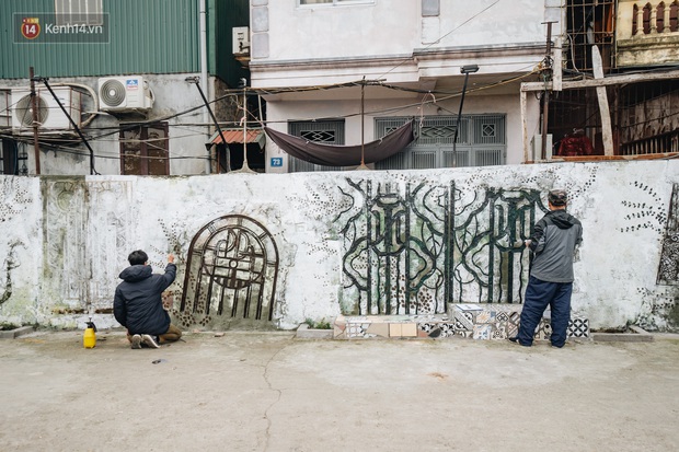 Chùm ảnh: Khi bãi tập kết rác ven sông Hồng trở thành 16 tác phẩm nghệ thuật đương đại - Ảnh 8.