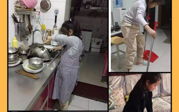 Nghỉ học tránh dịch covid-19, một trường học đưa môn... làm việc nhà vào thời khóa biểu - Ảnh 4.