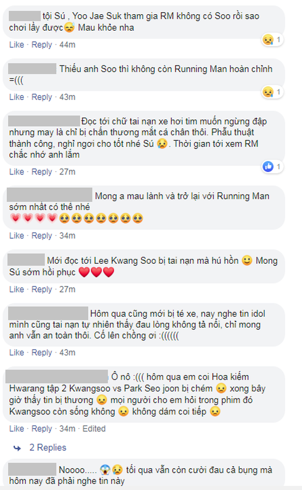 Lee Kwang Soo ngừng quay Running Man vì tai nạn: Fan hoang mang, có người còn đề nghị rút khỏi show - Ảnh 3.