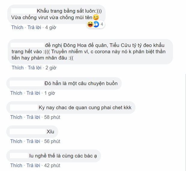 Biệt đội thần tiên ở Chẩm Thượng Thư đồng loạt đeo khẩu trang phòng dịch - Ảnh 3. Biệt đội thần tiên ở Chẩm Thượng Thư đồng loạt đeo khẩu trang phòng dịch - Ảnh 3.
