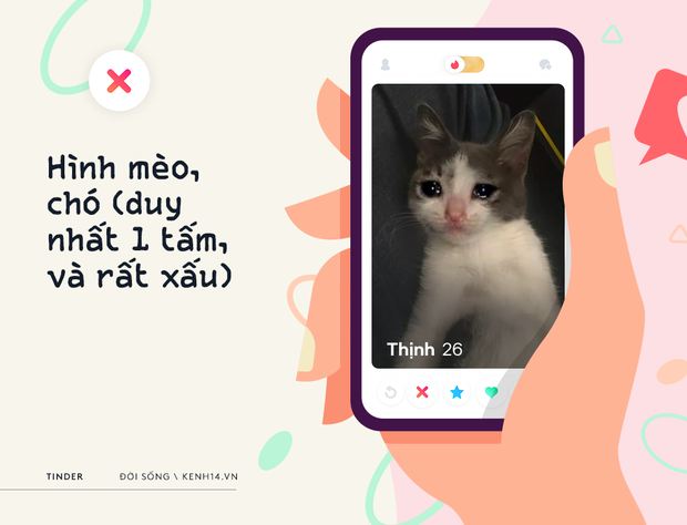 Lên Tinder thấy mà tức: Cứ để ảnh đại diện thế này thì cuộc đời độc thân của bạn sẽ còn dài như sông Volga! - Ảnh 1.