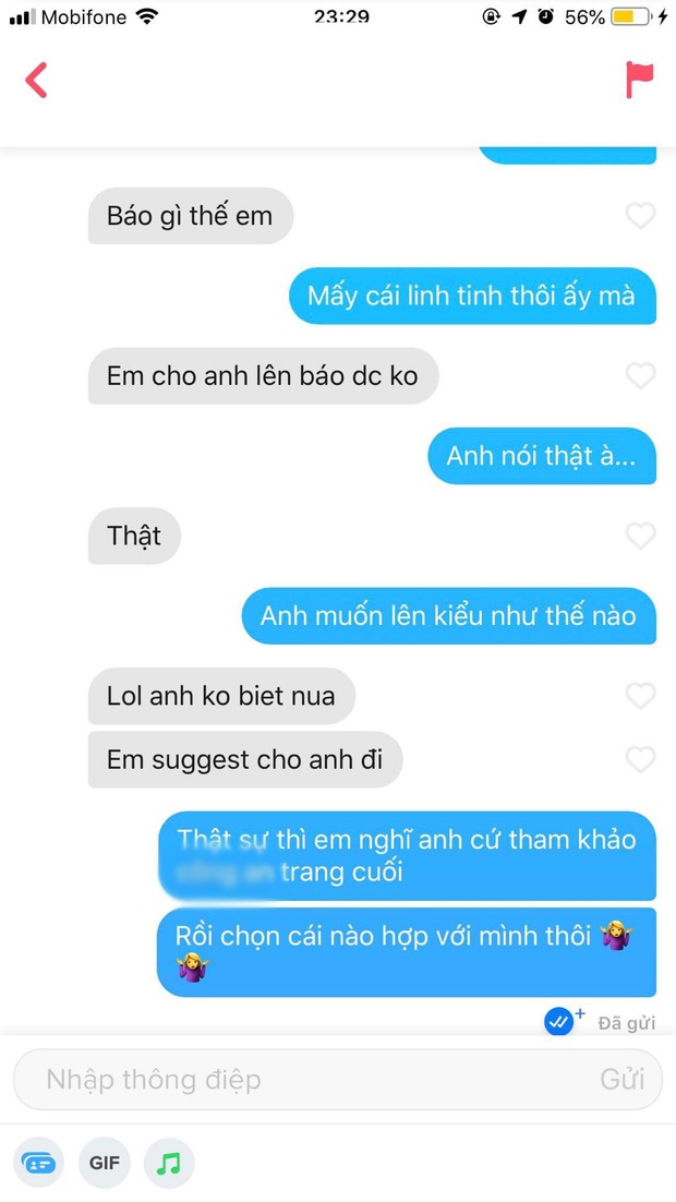 Biết xấu nết sẽ khó kiếm real love, nhưng lên Tinder mà không được cà khịa thì như ăn bún đậu thiếu mắm tôm! - Ảnh 2. Biết xấu nết sẽ khó kiếm real love, nhưng lên Tinder mà không được cà khịa thì như ăn bún đậu thiếu mắm tôm! - Ảnh 2.