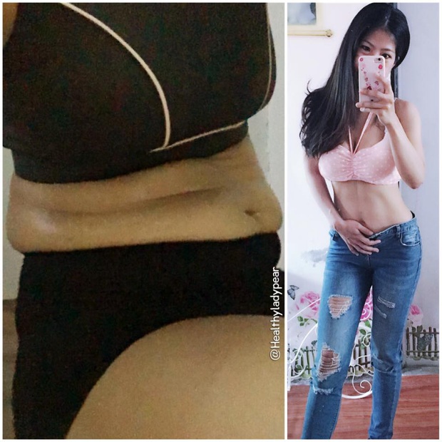 Choáng với màn giảm 36kg trong 9 tháng từ mẹ bỉm sữa người Thái, lột xác hoàn toàn đến ngỡ ngàng - Ảnh 7. Choáng với màn giảm 36kg trong 9 tháng từ mẹ bỉm sữa người Thái, lột xác hoàn toàn đến ngỡ ngàng - Ảnh 7.