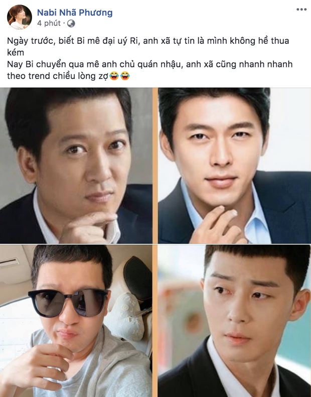 Nịnh vợ như Trường Giang: Sẵn sàng “xuống tóc” đúng kiểu ngố tàu của Park Seo Joon chỉ vì Nhã Phương mê “Tầng lớp Itaewon” - Ảnh 2.