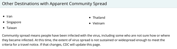 Giữa dịch virus corona, CDC Mỹ đưa Việt Nam vào danh sách có biểu hiện lây lan trong cộng đồng có nghĩa là gì? - Ảnh 5.