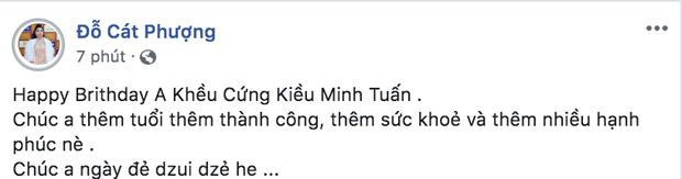 Mới sáng ra Cát Phượng đã có động thái mừng sinh nhật Kiều Minh Tuấn, tình cảm hơn 10 năm sau mọi sóng gió ra sao? - Ảnh 2.