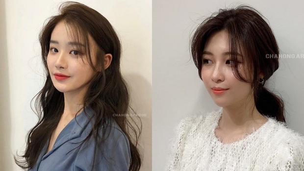 Khỏi cần dao kéo, bạn vẫn khắc phực được nhược điểm trán dô, mặt tròn... chỉ bằng việc chọn tóc mái phù hợp - Ảnh 2. Khỏi cần dao kéo, bạn vẫn khắc phực được nhược điểm trán dô, mặt tròn... chỉ bằng việc chọn tóc mái phù hợp - Ảnh 2.