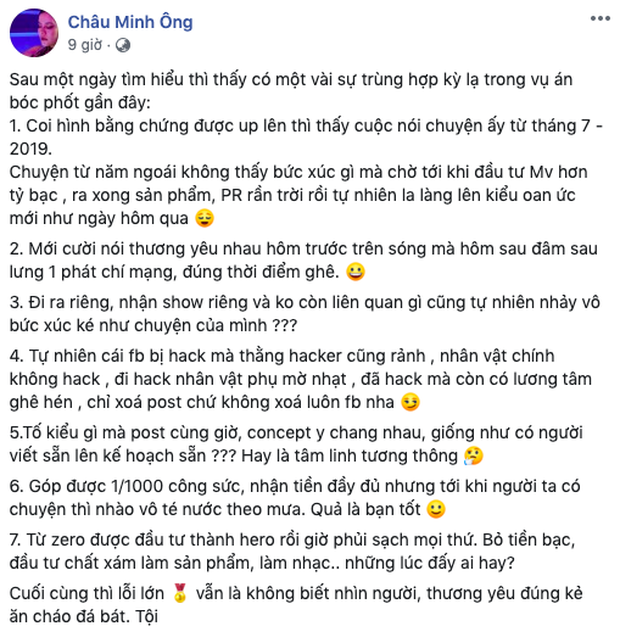 Bị tố cùng Orange dàn dựng kế hoạch đấu tố Châu Đăng Khoa, Lyly bức xúc lên tiếng phản pháo - Ảnh 3.