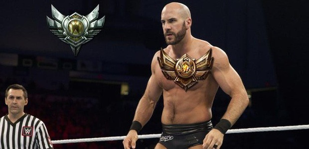 Ngôi sao đấu vật WWE Cesaro - Hùng hổ trên võ đài là thế, nhưng chơi LMHT 150 trận vẫn Đồng 3 - Ảnh 6.