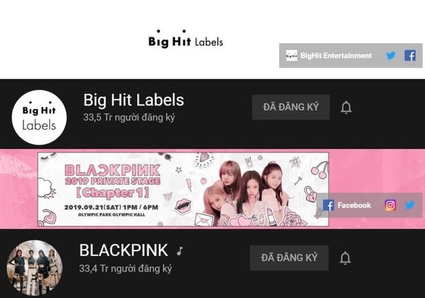 Với 3 MV của GFRIEND và BTS trong tháng 2, kênh YouTube của Big Hit vượt mặt BLACKPINK lấy lại vị trí số 1 ở Hàn Quốc - Ảnh 2.