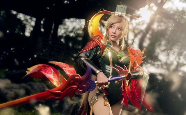 Bỏng mắt với bộ hình cosplay của nữ game thủ Liên Quân Mobile xứ Thái, Butterfly xinh thế này thì ai nỡ đánh - Ảnh 12.