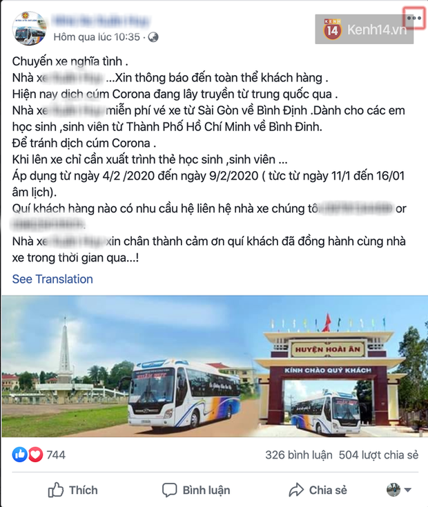 Biết sinh viên được nghỉ dài ngày vì dịch virus Corona, nhiều nhà xe tình nguyện chở Biết sinh viên được nghỉ dài ngày vì dịch virus Corona, nhiều nhà xe tình nguyện chở