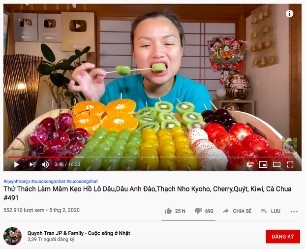 Lâu lâu mới thấy Quỳnh Trần JP làm món ăn bị fail đến mức phải tự chê trách, dân tình chỉ ra sai sót ở một bước cơ bản ngay từ đầu - Ảnh 1. Lâu lâu mới thấy Quỳnh Trần JP làm món ăn bị fail đến mức phải tự chê trách, dân tình chỉ ra sai sót ở một bước cơ bản ngay từ đầu - Ảnh 1.