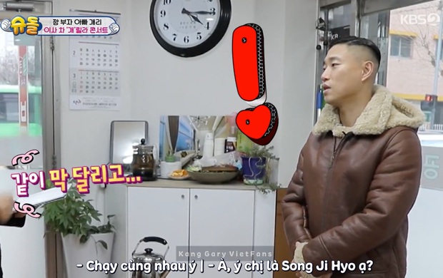 Fan Monday Couple sướng rơn khi lần đầu tiên sau 3 năm, Kang Gary gọi tên Song Ji Hyo trên show thực tế! - Ảnh 4. Fan Monday Couple sướng rơn khi lần đầu tiên sau 3 năm, Kang Gary gọi tên Song Ji Hyo trên show thực tế! - Ảnh 4.