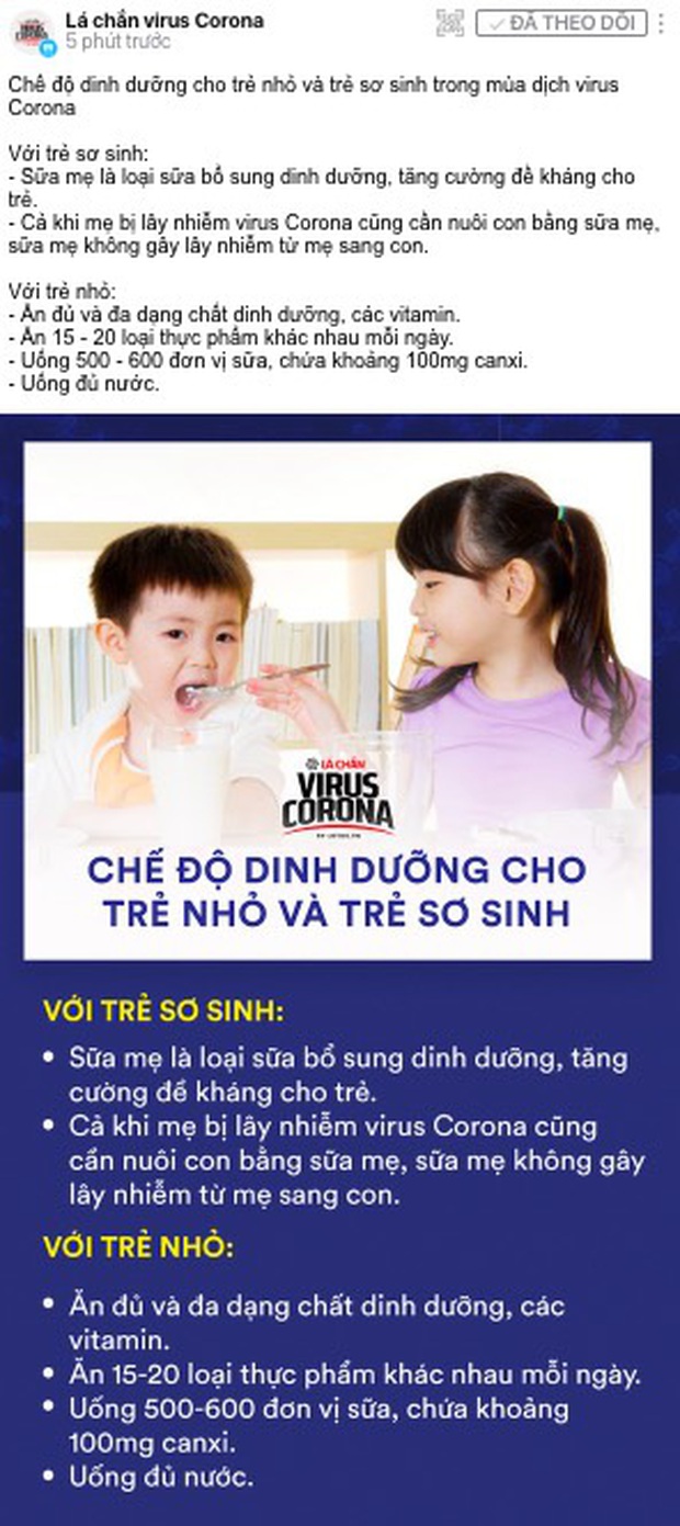 Chế độ dinh dưỡng cho trẻ nhỏ giúp tăng cường sức đề kháng, đề phòng lây nhiễm virus Corona - Ảnh 1. Chế độ dinh dưỡng cho trẻ nhỏ giúp tăng cường sức đề kháng, đề phòng lây nhiễm virus Corona - Ảnh 1.