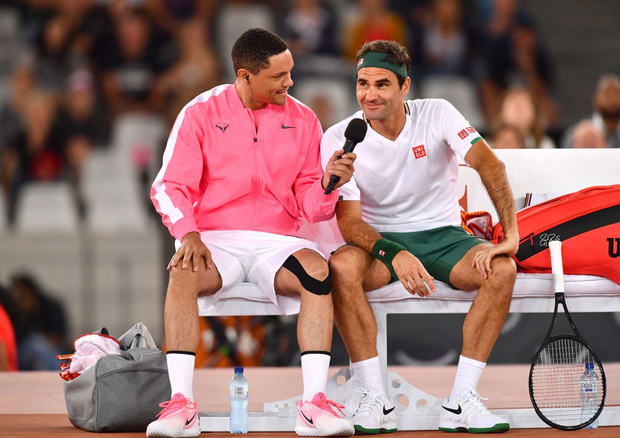 Nadal hạnh phúc ôm chầm Federer khi hai huyền thoại quần vợt cùng lập nên kỷ lục vô tiền khoáng hậu về số khán giả - Ảnh 7. Nadal hạnh phúc ôm chầm Federer khi hai huyền thoại quần vợt cùng lập nên kỷ lục vô tiền khoáng hậu về số khán giả - Ảnh 7.
