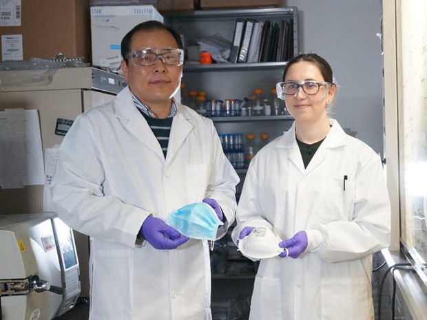 Nhà nghiên cứu Canada: Khẩu trang phủ muối có thể vô hiệu hóa virus bám trên bề mặt trong 5 phút - Ảnh 2. Nhà nghiên cứu Canada: Khẩu trang phủ muối có thể vô hiệu hóa virus bám trên bề mặt trong 5 phút - Ảnh 2.